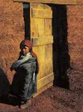 Luo Zhongli, Golden Sunshine, 1992, Oil on canvas