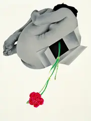 Lyntalo Torii, Gift from Girl, 2005, Oil on wooden board