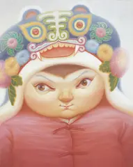 Lv Xin, Golden Era, 2006, Oil on canvas