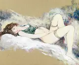Bernard Charoy, Les Rêves de Charlotte, 2009, Oil on canvas