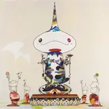 Reversed Double Helix Mega Power; Melting DOB D (a set of 2) by Takashi Murakami, 2005 (upper); 2008 (lower), Limited print 145/300; 189/300, sold Dec 2013