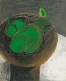 Liu Keng-I, Green Pear, 2000, Oil on paper