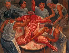 Chang Chen-yu, After the Last Supper, 1992, Oil on linen