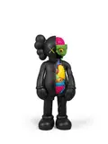 Kaws, Four Foot Dissected Companion (Black), 2009, Fiber reinforced plastics, edition of 100