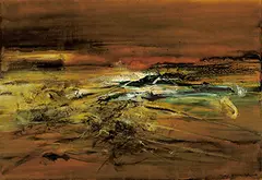 Zao Wou-ki, 5.11.62, 1962, Oil on canvas