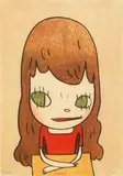 Tell Me Why by Yoshitomo Nara, 2015, Woodcut print, ed. 6/25, sold Jul 2021