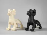 Kaws, OriginalFake x Neighborhood
Zooth Dogs (White & Black) (a set of 2), 2007, Painted cast vinyl, edition of 250