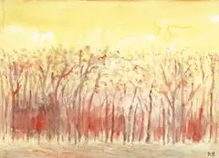 Wang Pan-yuan, Untitled, Watercolor on paper
