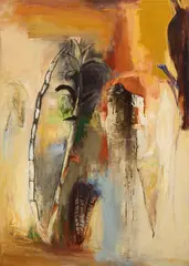 Chihung Yang, Vanity of Vanities - 3, 1987-1988, Acrylic on canvas