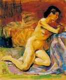 Hung Jui-lin, Nude, 1975, Oil on canvas