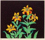 Yayoi Kusama, Flowers, 1985, Screenprint, edition no. 66/100