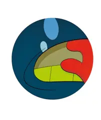 Untitled by Kaws, 2012, Acrylic on canvas, offered Dec 2021
