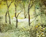 Xiong Yu, Twinkling Forest, 2005, Oil on canvas