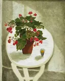 Dong Shawhwei, Spring Blossom-Begonia, 2014, Oil on canvas
