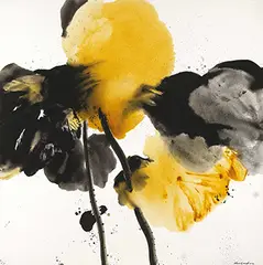 Lotus by Chen JiangHong, 2009, Oil on canvas, sold Dec 2017