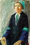 Yang Taiyang, Miao Girl, 1975, Oil on paper
