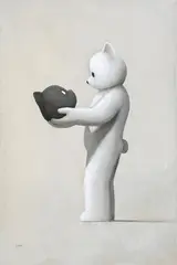 Luke Chueh, Face to Face, 2022, Acrylic on canvas