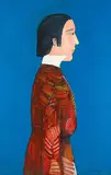 Chiu Ya-tsai, Bullfighter, 1994, Oil on canvas