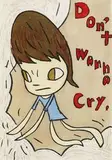 Don't Wanna Cry by Yoshitomo Nara, 2010, Japanese woodcut, edition no. 46/50, sold Jul 2021