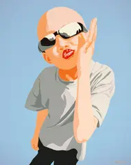 Yao Junzhong, Pink Series, 2006, Oil on canvas