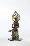 Yang Mao-lin, Contemporary Bodhisattva in Great Future of Maha II, 2007, Bronze Sculpture with Gold Foil, no. 6/8