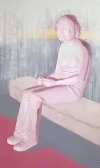 Lee Yong Deok, Sitting (Girl), 2007, Mixed media, negative sculpture
