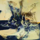 Chihung Yang, Breaking the Waves, 2007, Acrylic on canvas