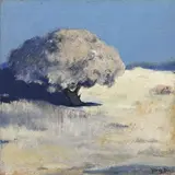 Yang Din, Paysage, 1994, Oil on canvas