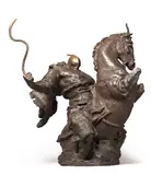 Ren Zhe, Warrior on Rearing Horse, 2006, Bronze edition AP1