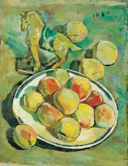 Min Xiwen, Still Life, 1982, Oil on canvas