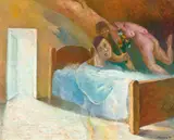 Fu Ching-Li, Dreamland, 1990, Oil on canvas