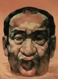Su Xinping, Struggling Man, 1998, Oil on canvas