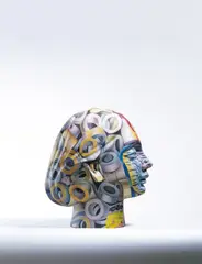 Venkat Bothsa, Enigma 153, 2007, Fiberglass (unique)