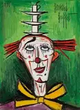 Bernard Buffet, Clown aux tasses à café