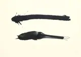 Lee Jung-woong, Brush 1, 2007, Oil on Korean paper