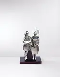 Ju Ming, Living World Series – Endless, 2007, Nickel-copper, edition no. 148/200