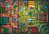 Catur Binaprasetyo, Warning Area, 2010, Acrylic on canvas