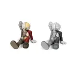 Kaws, Companion: Resting Place (Brown, Grey) (a set of 2), 2012; 2013, Painted cast vinyl, edition of 500