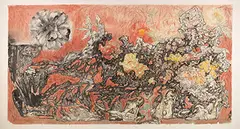 Peng Kang Lung, Forgotten Garden, 2014, Ink and color on paper