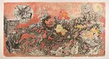 Peng Kang Lung, Forgotten Garden, 2014, Ink and color on paper