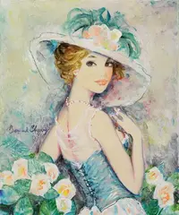 Bernard Charoy, Claire, 2005, Oil on canvas