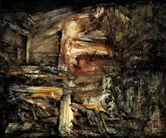 Ding Fang, House of the Spirit, 1993, Oil on canvas