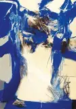 Chihung Yang, Blue Undercurrent, 2002, Acrylic on canvas