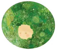Tomoko Nagai, Little Ichimon-chan, 2020, Oil on canvas
