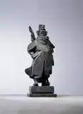 Chinese God-Kuan Ti by Ju Ming, 1996, Bronze, edition no. AP 2/5, sold Jun 2006