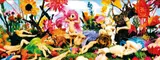 Tetsutaro Kamatani, Human Paradise 17, 2008, Oil and mixed media on canvas