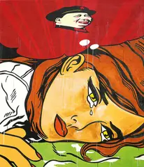 Wang Ziwei, Hopeless, 2005, Acrylic on canvas