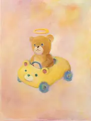 Chen Wei-Ting, Runaway 1: Road Trip, 2014, Acrylic on canvas