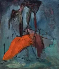Gérard Garouste, Qohelet, 1986 - 1987, Oil on canvas