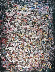 George Chann, Abstract Composition, Oil on canvas